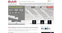 Desktop Screenshot of biarlighting.com